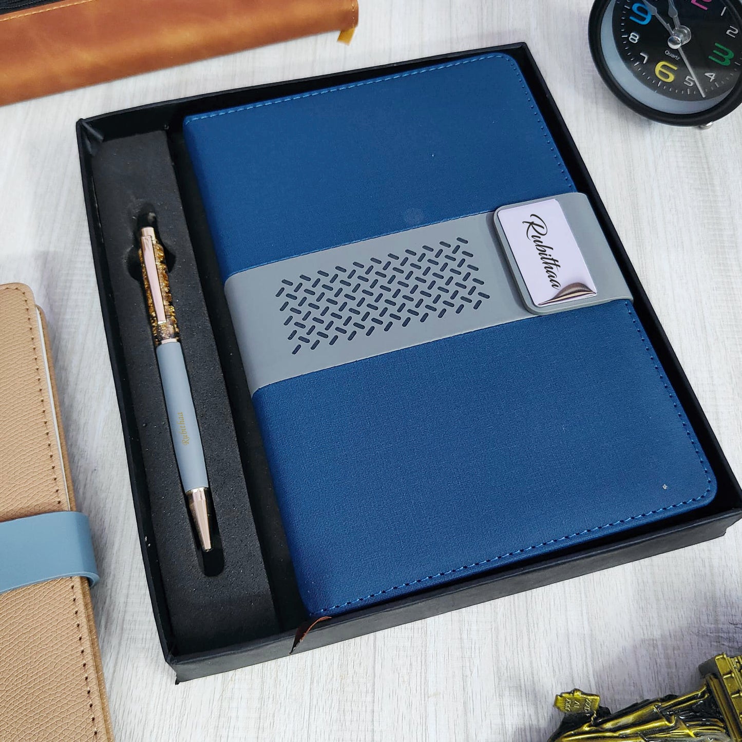 Magnetic net Diary + Pen Combo