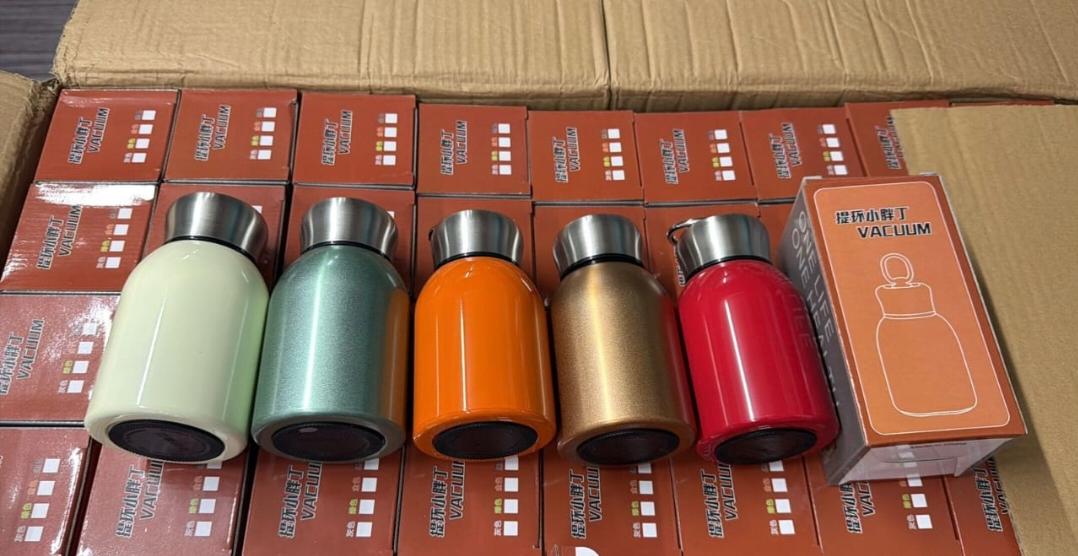 The Bell-Shape Travel Flask with Custom Personalisation