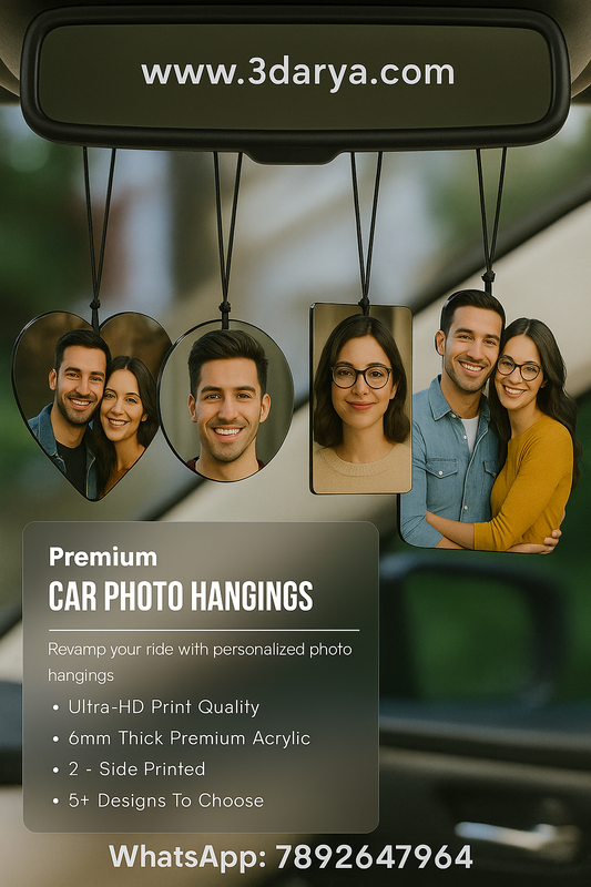 Car front mirror hanging