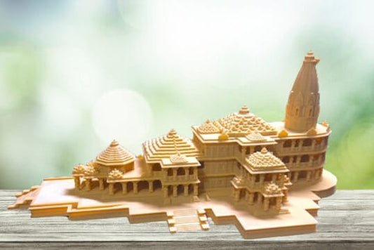 Ram mandir Model 3D Printed