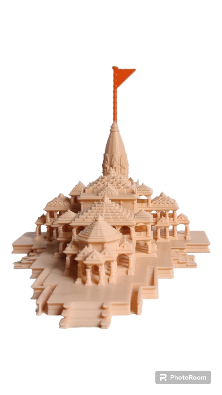 Ram mandir Model 3D Printed