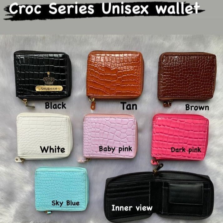 Croc Series Unisex wallet