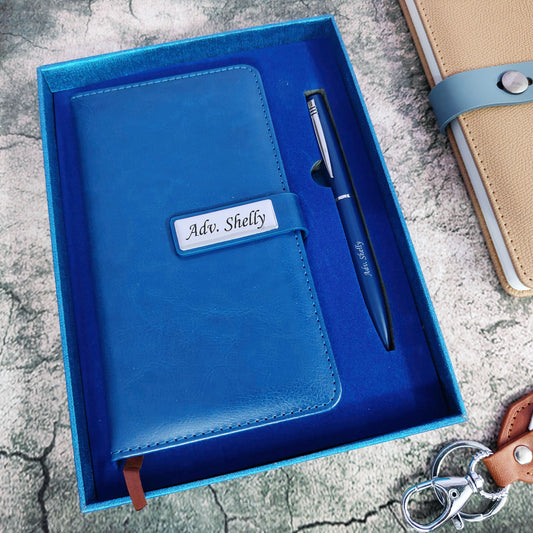 Magnetic Lock Diary With Pen Set