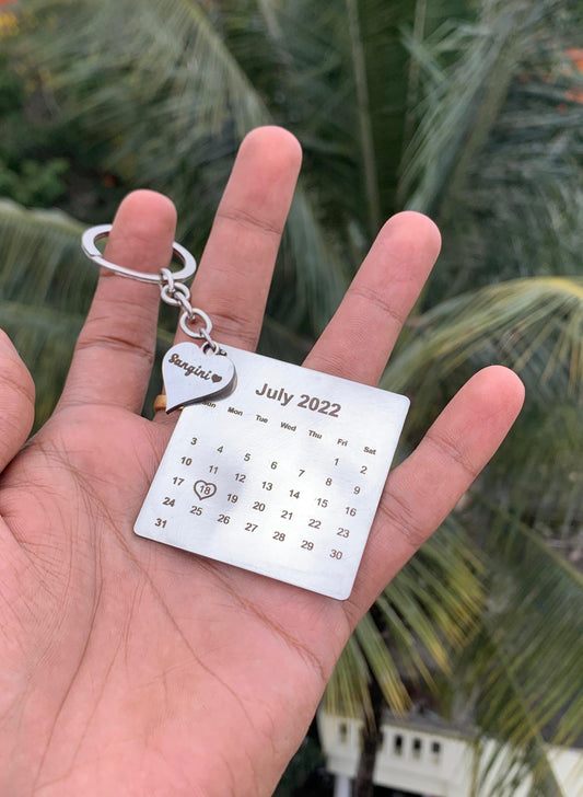 Calendar Keychain
